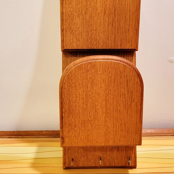 Vintage Wooden Mail Organizer - Picture 5 of 6